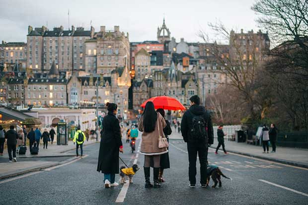 University of Edinburgh skyline