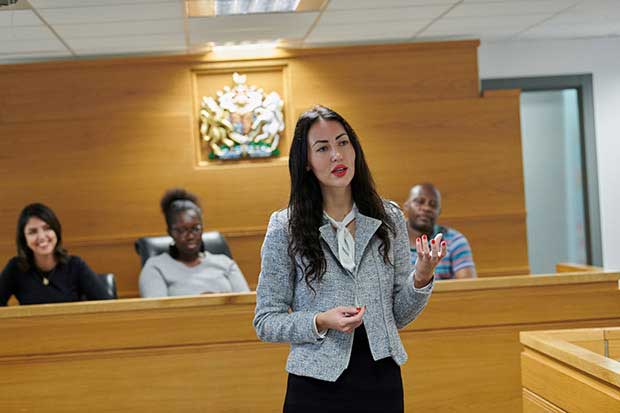 University of West London - courtroom