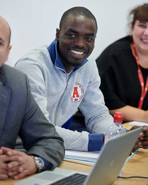 University of West London - Student in classroom