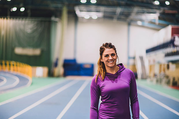 Cardiff Metropolitan University: Student in the gym (Gym facilities)