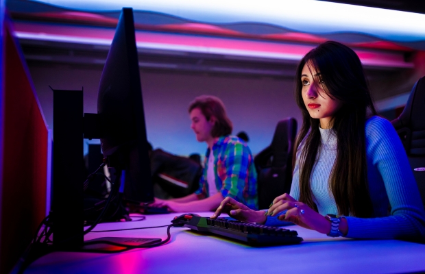 University of Leicester - Students at computers